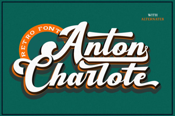 Anton Charlote Font: A Retro Script for Modern Brands