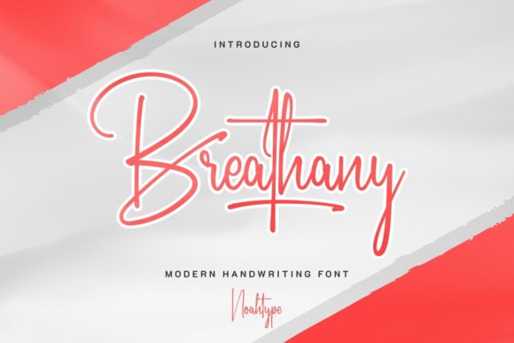 Breathany: The Signature Font for Modern Marketers