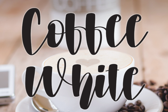 Coffee White: A Chic Script Font for Web Design