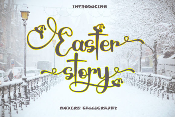 Easter Story Font: A Designer’s Campaign Review
