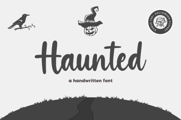 Haunted: A Refined Script Font for Elegant Branding