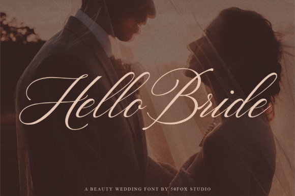 Hello Bride: A Romantic Script Font for Web Design