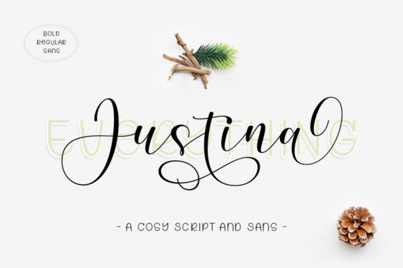 Justina Duo: A Modern Typeface for Digital Branding