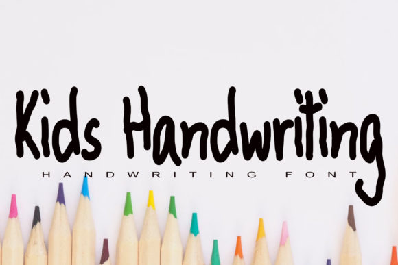 Kids Handwriting: A Versatile Font for Crafters