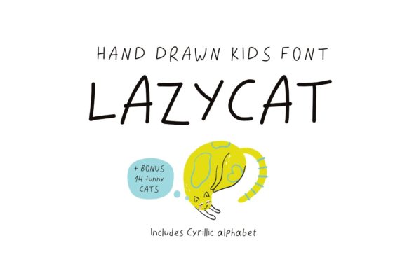 Lazycat: The Perfect Handwritten Font for Small Business Branding