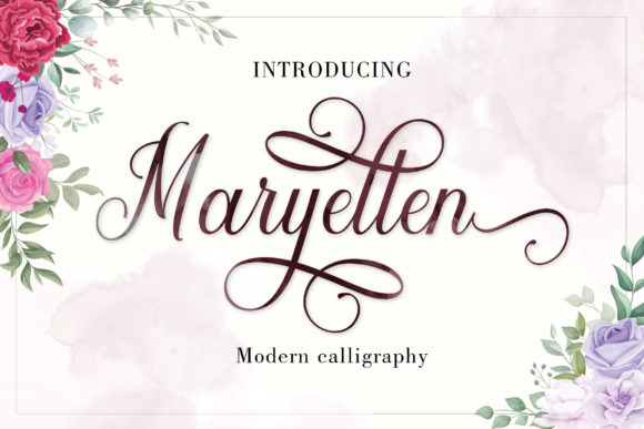 Maryellen: A Luxury Handwritten Font for Marketers