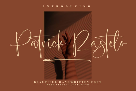 Patrick Rastelo: A Graceful Script Font for Marketers