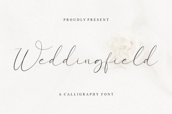 Weddingfield: A Refined Script Font for Crafters